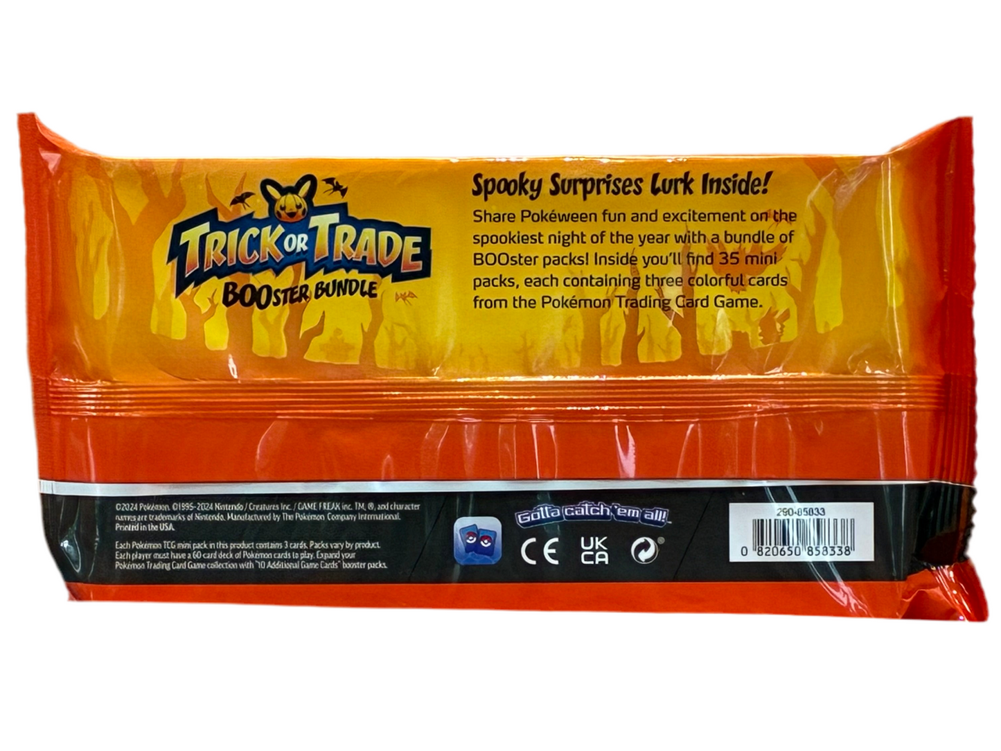 Pokémon TCG: Trick or Trade BOOster Bundle - 35 MiniPacks Of 3 Cards Each