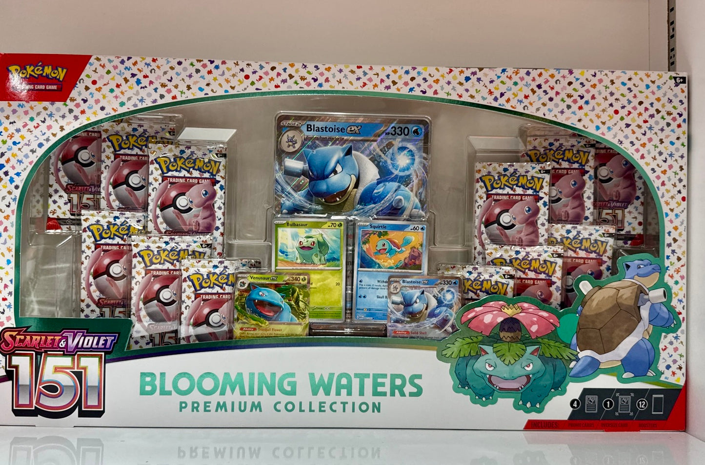 Pokémon TCG Blooming Waters Premium Collection Scarlet Violet 151