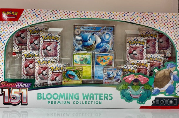 Pokémon TCG Blooming Waters Premium Collection Scarlet Violet 151