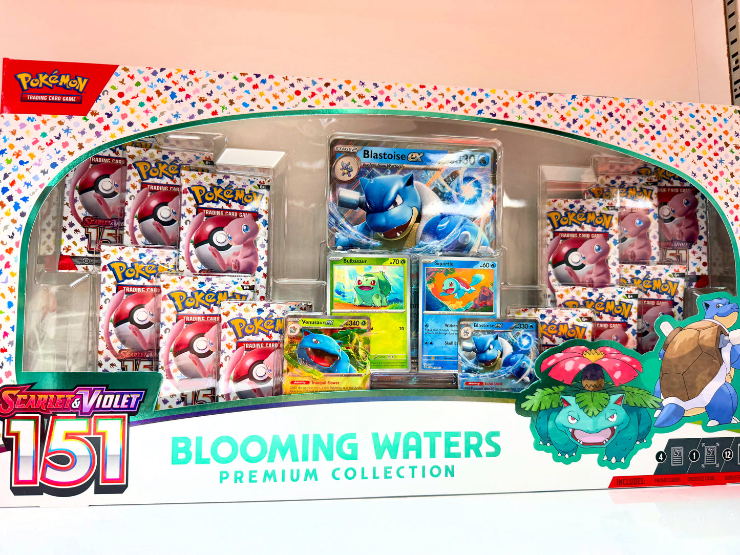 Pokémon TCG Blooming Waters Premium Collection Scarlet Violet 151