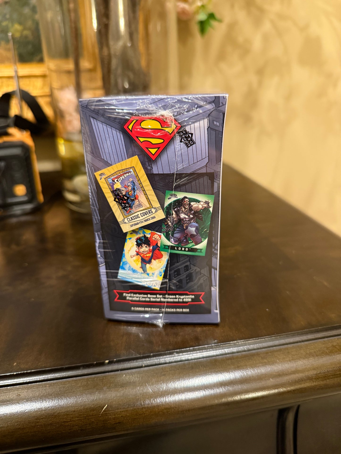 2025 Upper Deck Fleer Brilliants DC Superman Mega Box New Sealed!
