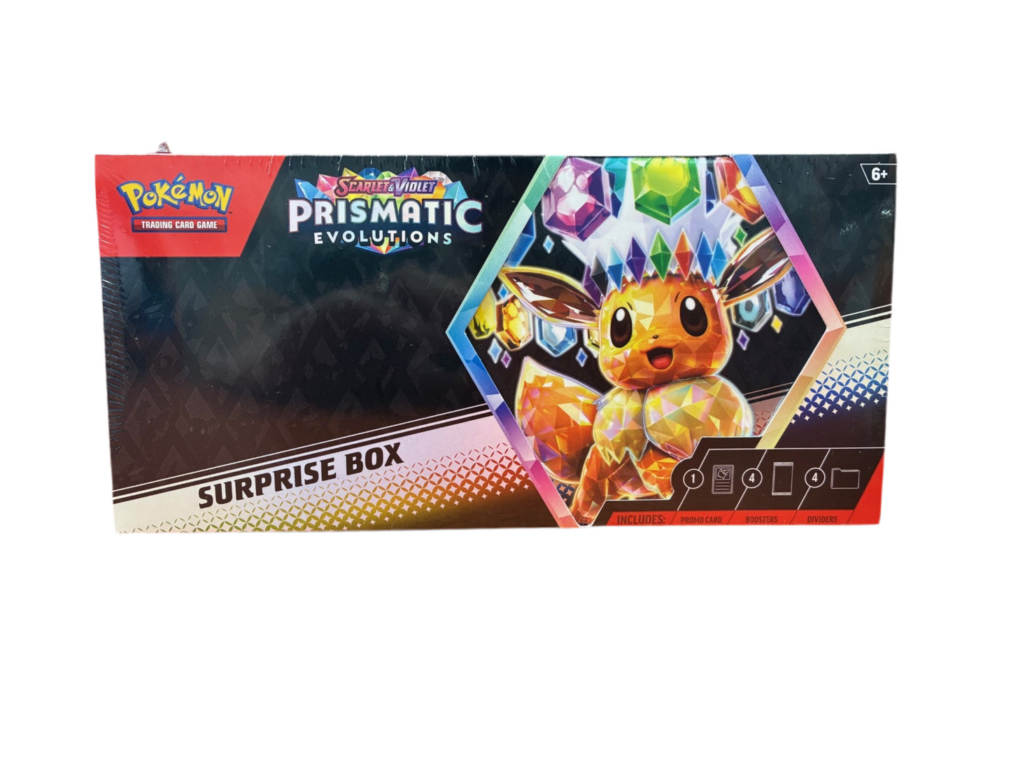 Pokémon TCG Scarlet Violet Prismatic Evolutions Surprise Box