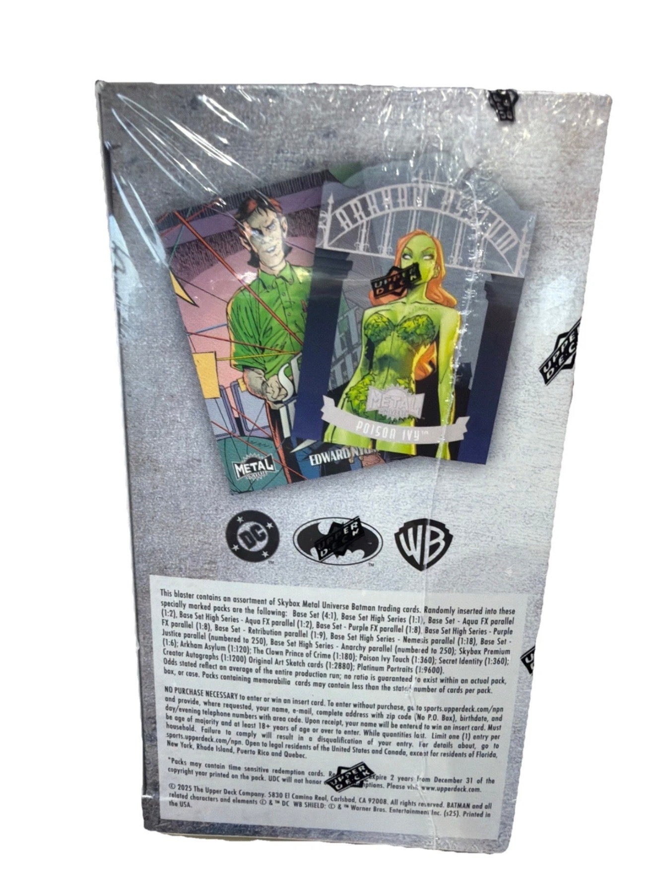 2025 Upper Deck Skybox Metal Universe Batman Blaster Box