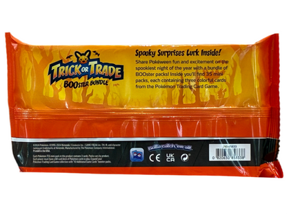 Pokémon TCG: Trick or Trade BOOster Bundle - 35 MiniPacks Of 3 Cards Each