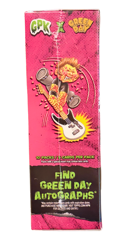 2024 Topps GPK Battle of the Bands-Green Day Factory Sealed Box