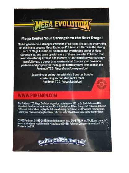 Pokemon TCG ME01 Mega Evolution Booster Bundle Sealed