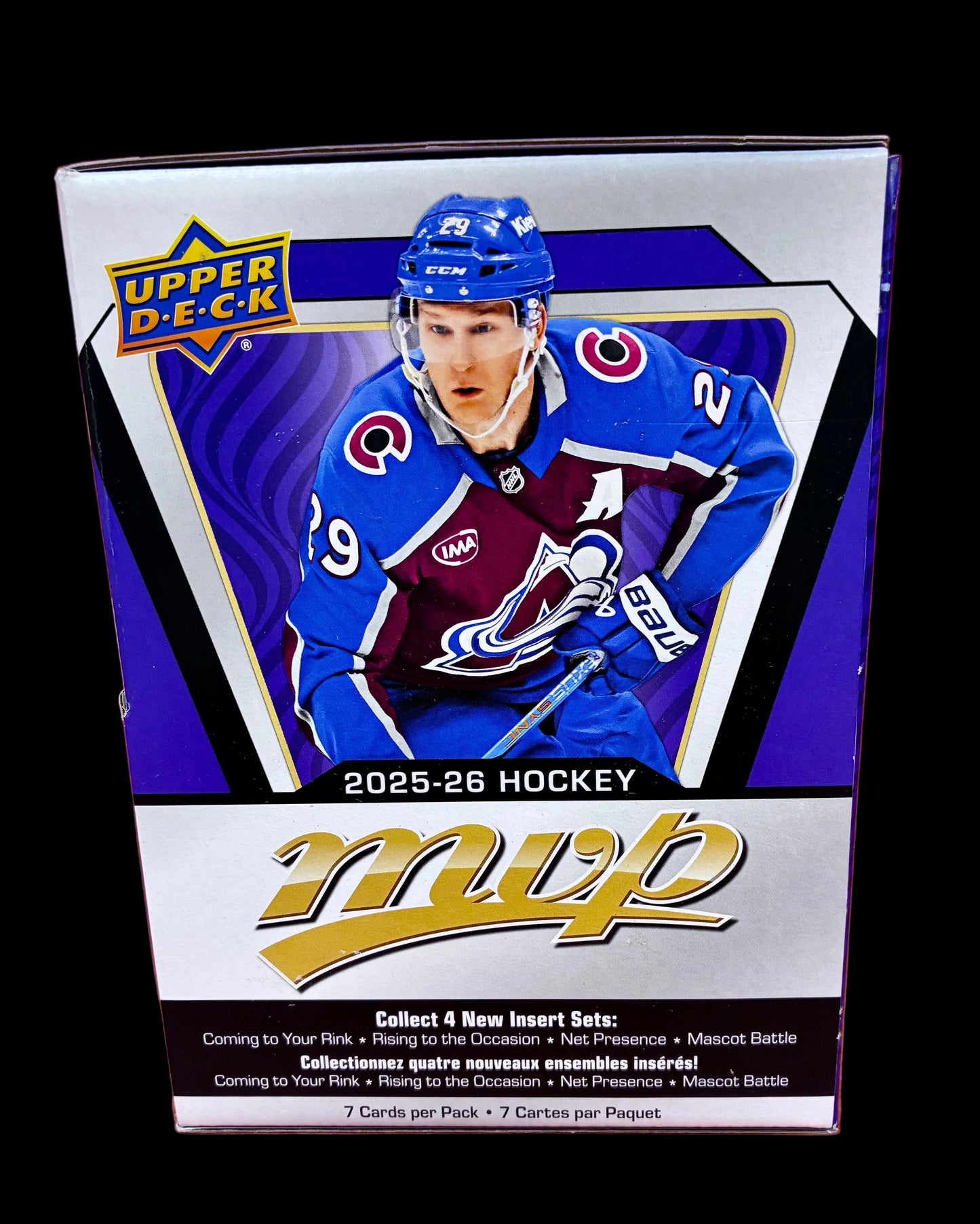 2025-26 Upper Deck MVP Hockey Gravity Feed Box