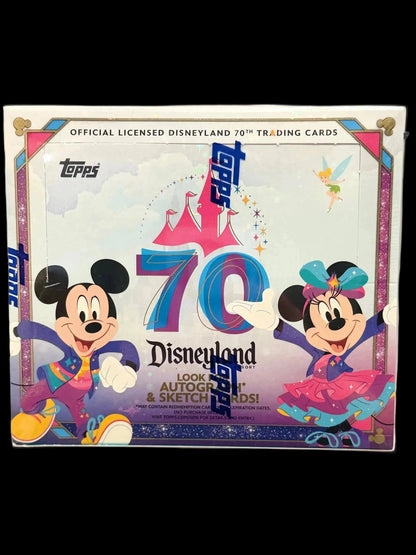2025 Topps Disneyland 70th Anniversary Hobby Box