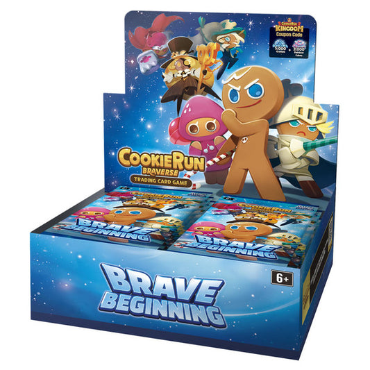 Cookie Run: Braverse Trading Card Game- Brave Beginning Booster Box