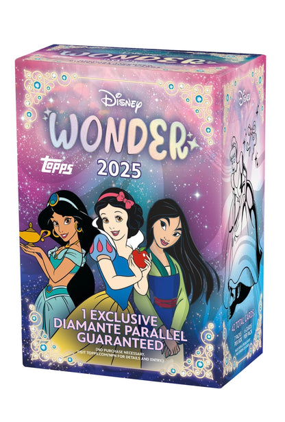 2025 TOPPS DISNEY WONDER Value Blaster BOX (42 Cards)