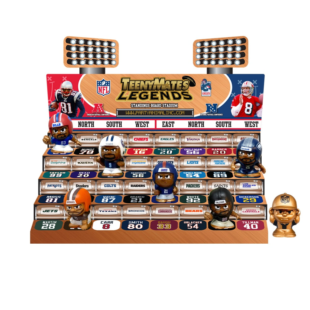 TeenyMates Legends NFL Collector Tin