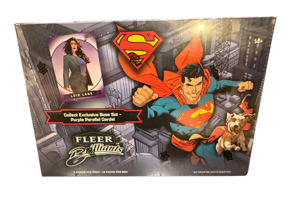 2025 Upper Deck Fleer Brilliants DC Superman Mega Box New Sealed!