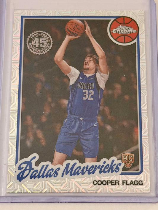 2025-26 Topps Chrome Cooper Flag Rookie Card TC-CF