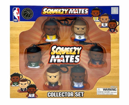 NBA SqueezyMates 6-Figure Collector Set