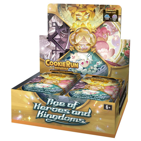 CookieRun TCG: Set 2: Age of Heroes and Kingdoms Booster Box
