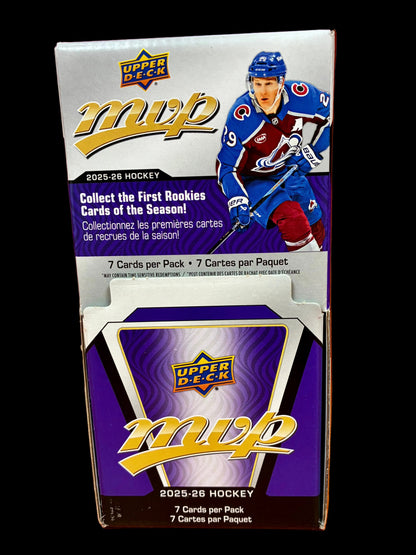 2025-26 Upper Deck MVP Hockey Gravity Feed Box