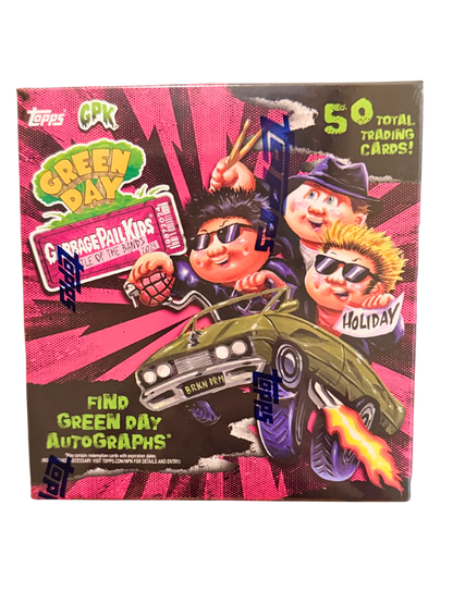 2024 Topps GPK Battle of the Bands-Green Day Factory Sealed Box
