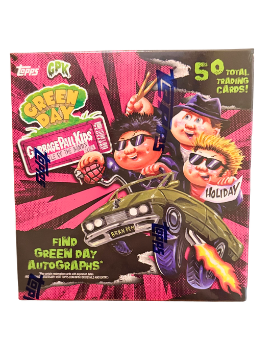 2024 Topps GPK Battle of the Bands-Green Day Factory Sealed Box