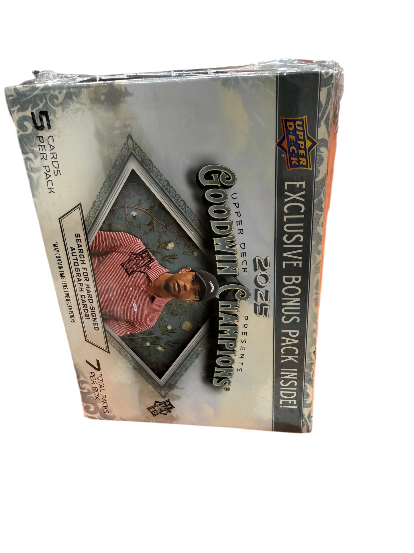 2025 Upper Deck Goodwin Champions – Blaster Box
Factory Sealed – Exclusive Bonus Pack Inside!