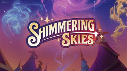 Disney Lorcana Trading Card Game Shimmering Skies Booster Pack (12 Cards