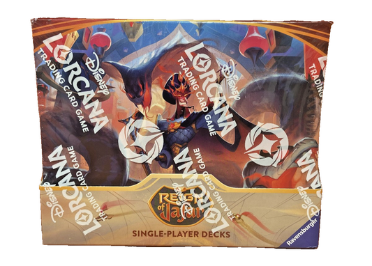 Disney Lorcana Reign of Jafar Starter Deck box set