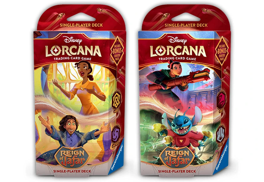 Disney Lorcana Reign of Jafar Starter Deck box set