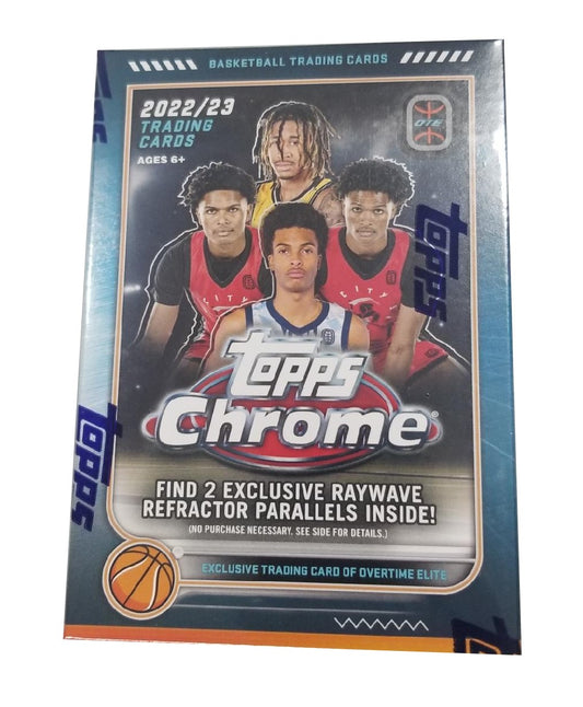 2022/23 Topps Overtime Elite Chrome Basketball Value Box