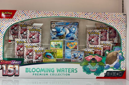 Pokémon TCG Blooming Waters Premium Collection Scarlet Violet 151